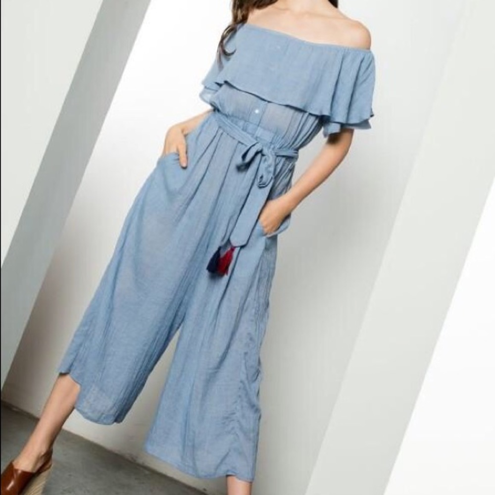 Off Shoulder Jumpsuit
